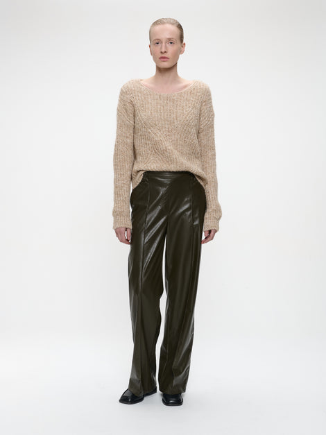 Pullover melange H23376 | Gold