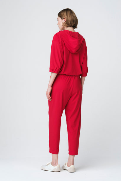 Tilia Jacke technischer Jersey | Rot