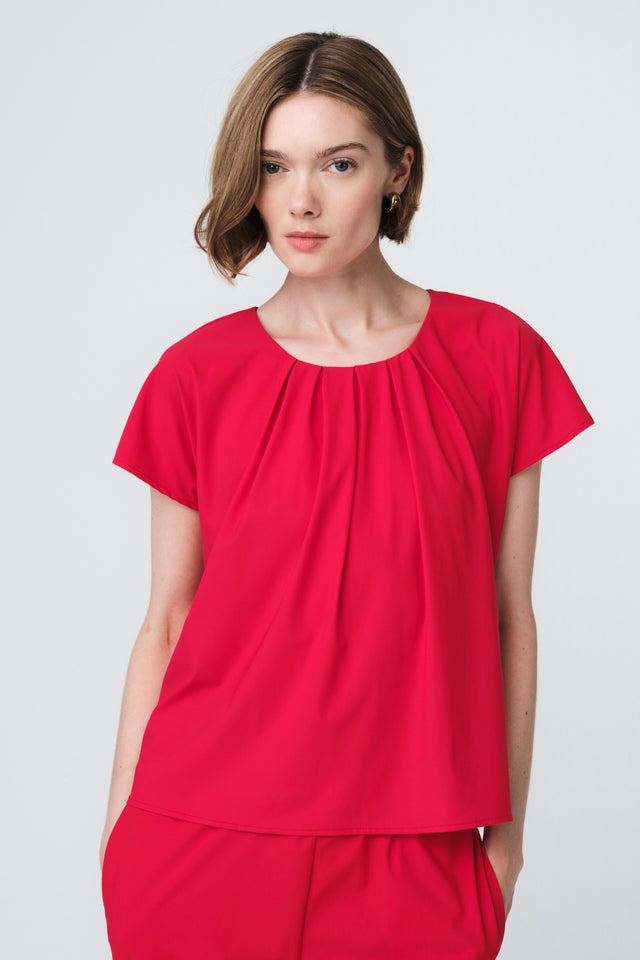 Terry top technical jersey Terry top technical jersey | Red