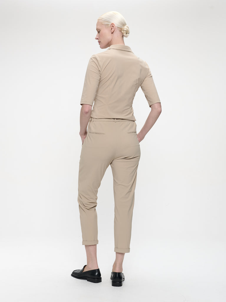 Blouse Betty Easy Wear Technical Jersey | Sand