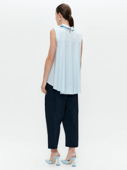 Dolche Vitas Popeline-Top | Hellblau