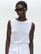 Viscose summer Top 501 | Bianco