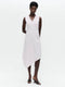 Annet dress technical jersey | Light Pudra