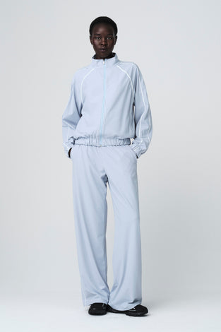 AntinyP structure tech jersey pants | Light Blue