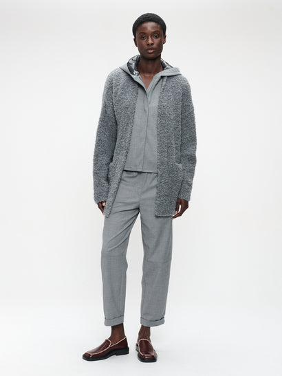 Daphne viscose pants | Light grey
