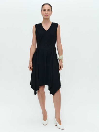 Caro WS dress technical jersey | Black