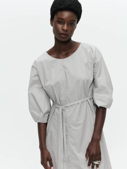 Crisalide cotton dress | Grey