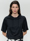 Gia stretch Viskose top | Black