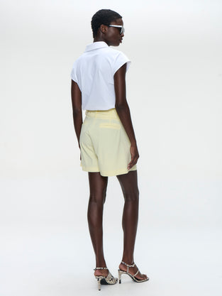 Kitty top technical jersey | White