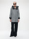 Irlanda hoody winter jacket | Grey