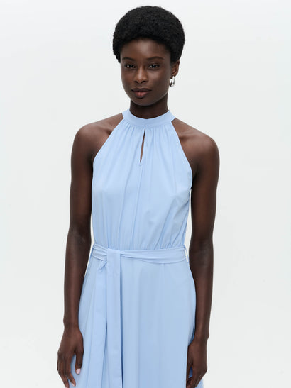Willy dress technical jersey | Mid Blue