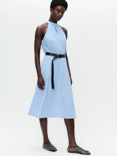 Willy dress technical jersey | Mid Blue