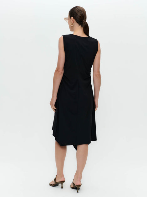 Annet dress technical jersey | Black