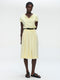Timy skirt technical jersey | Yellow