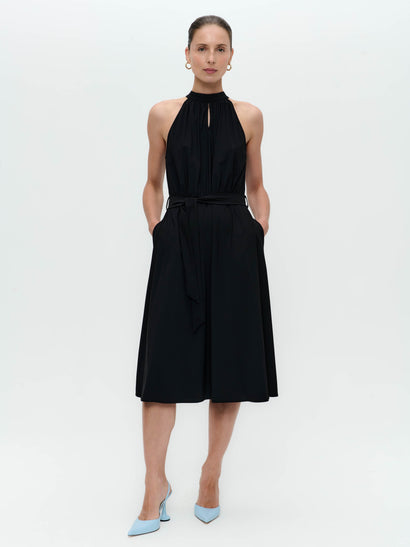 Willy dress technical jersey | Black