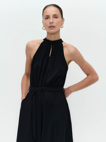 Willy dress technical jersey | Black