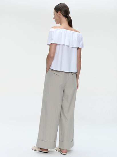 Top Diane Technical Jersey | Bianco