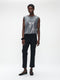 Pallino sequins top | Silver