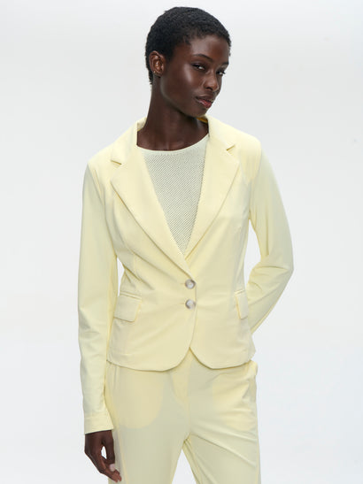Solomon Blazer aus technischem Jersey | Gelb