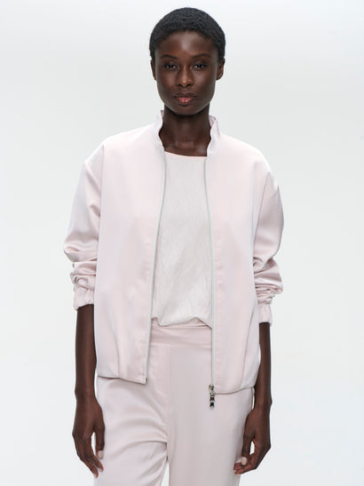 Ripasso Satin-Bomberjacke | Quarzo