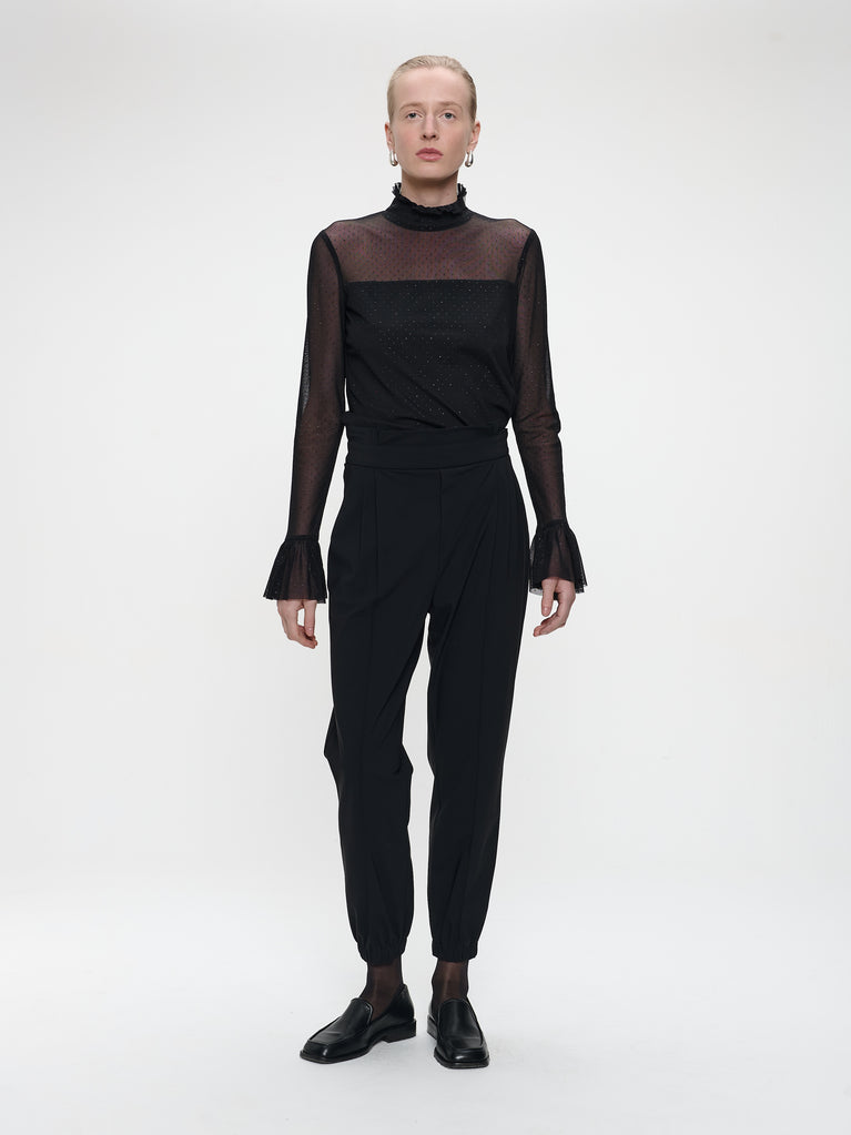 Inn mesh top | Black