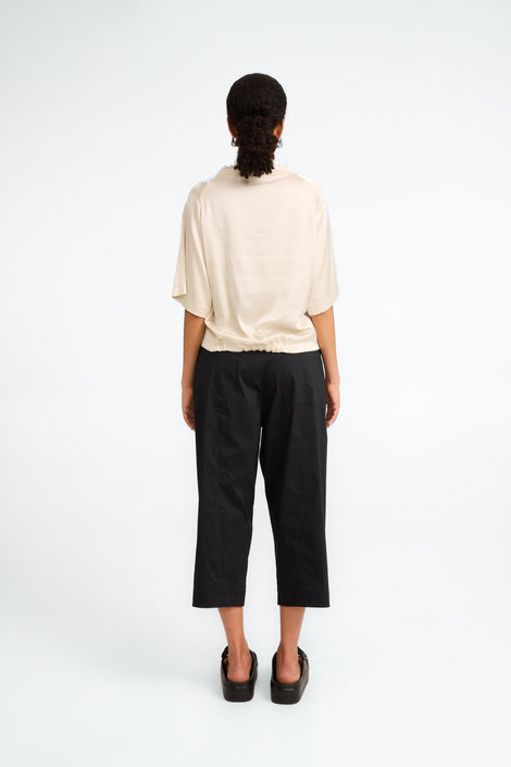 Gia stretch Viskose top | Ecru