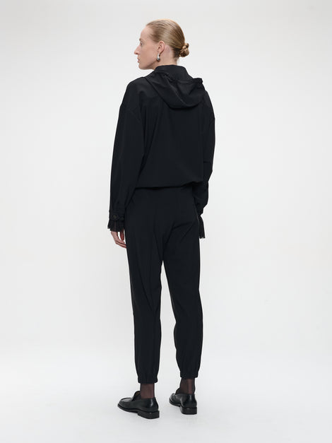 Hoodie bello technical Jersey | Black