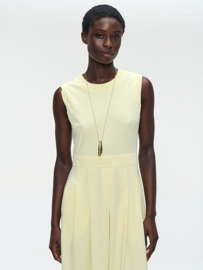 Robe Jackie Technical Jersey | Jaune