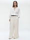 Kenta cotton blouse | White