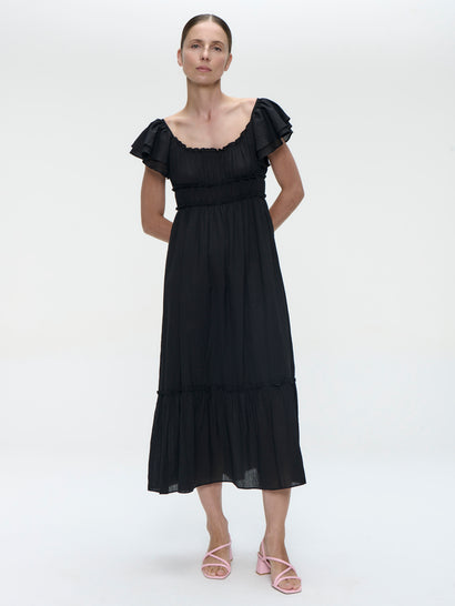 Sommerkleid Yoko | Schwarz
