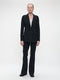 Viena blazer bonded tech jersey | Black