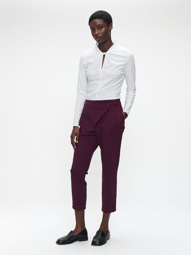 Ken top technical jersey | White