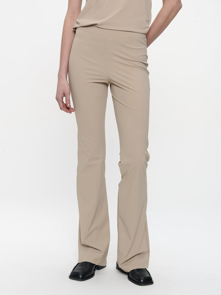 Pants Eliya Easy Wear flair Technical Jersey | Sand