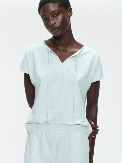 Carla technisches Top-Trikot | Aloe