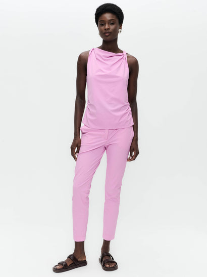 Marika technisches Jersey-Top mit Stretch | Pink