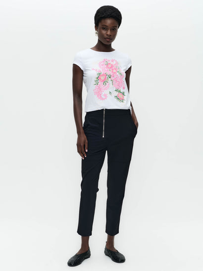 Miliana pants technical jersey | Black