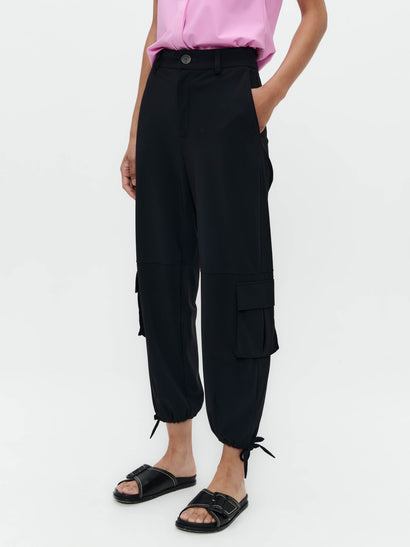 Trend pants technical jersey | Black