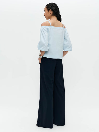 Thea pants technical jersey | Blue