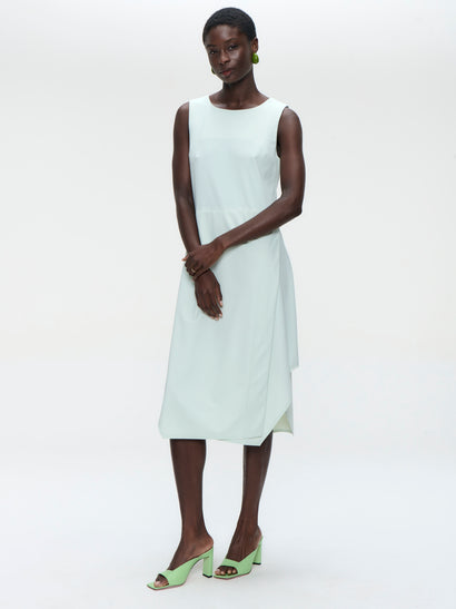 Susanne Kleid technischer Jersey | Aloe