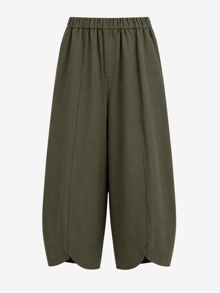 Pulse baggy lyocell Hose | Army