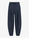 Elodie viscose blend barel broek | Blue Denim