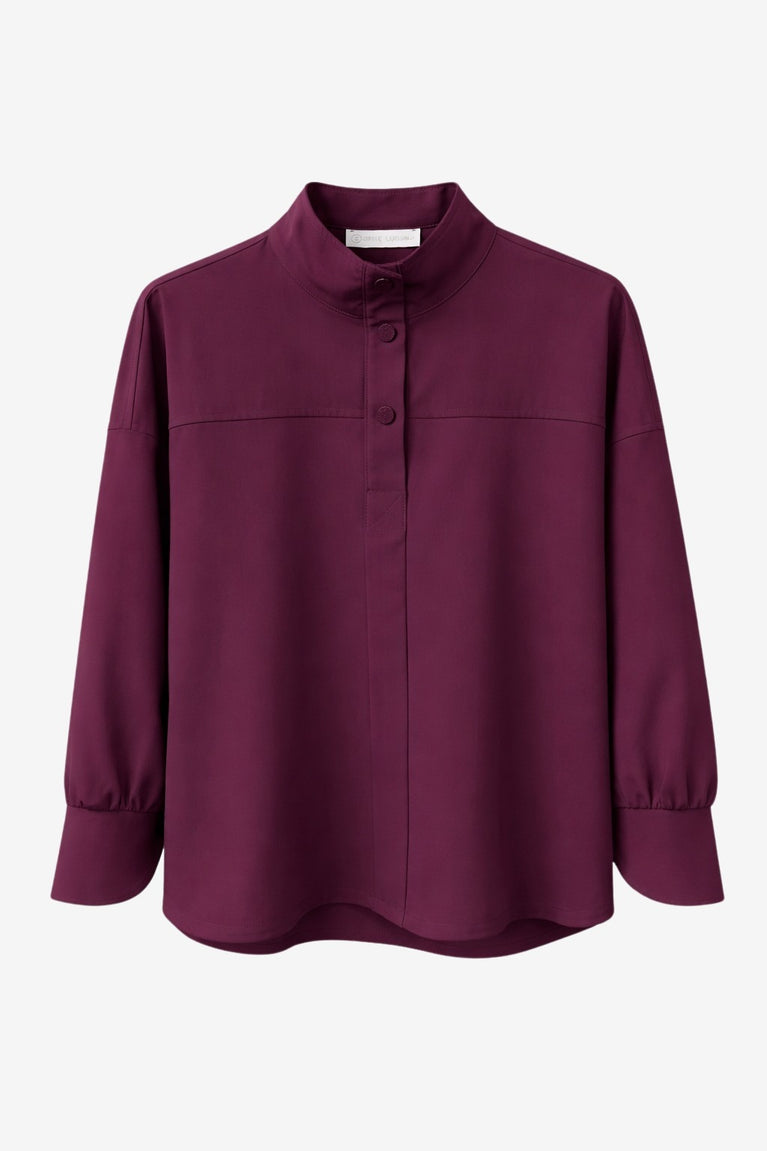 Angelika Top technical jersey | Cherry