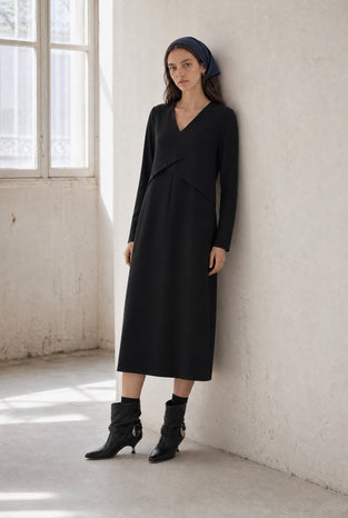 Anita Kleid technical jersey | Black
