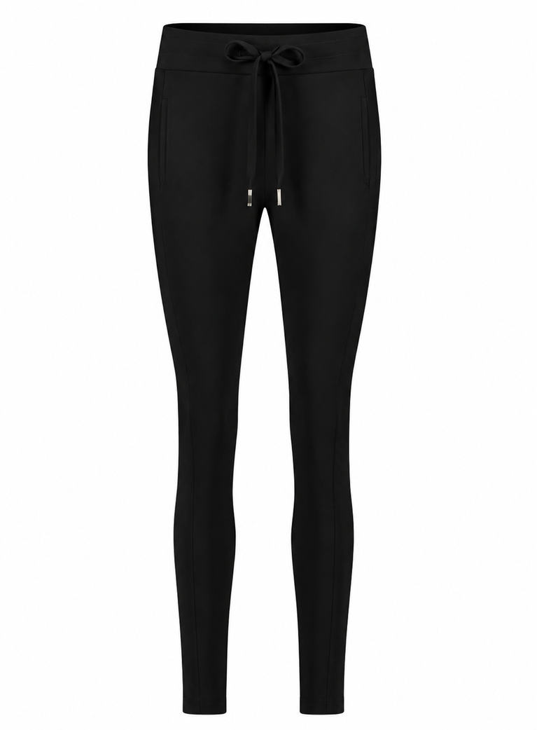 Hose Anna - Skinny fit Technical Jersey | Black
