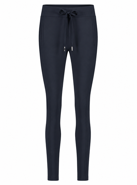 Hose Anna - Skinny fit Technical Jersey | Blue