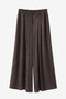 Arabel suede effect Hose | Dark Brown