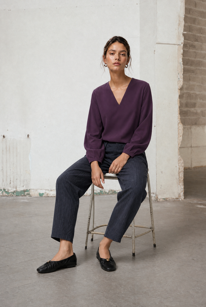Aria technisches Jersey-Top | Kirsche