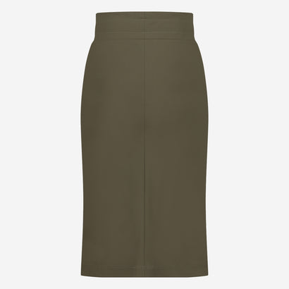 Skirt Kate Easy Wear Technical Jersey | Army