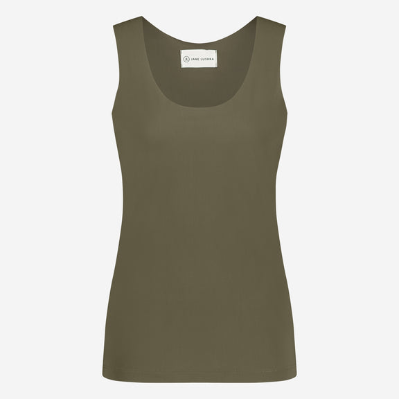 Top Jesy Easy Wear Technical Jersey | Army