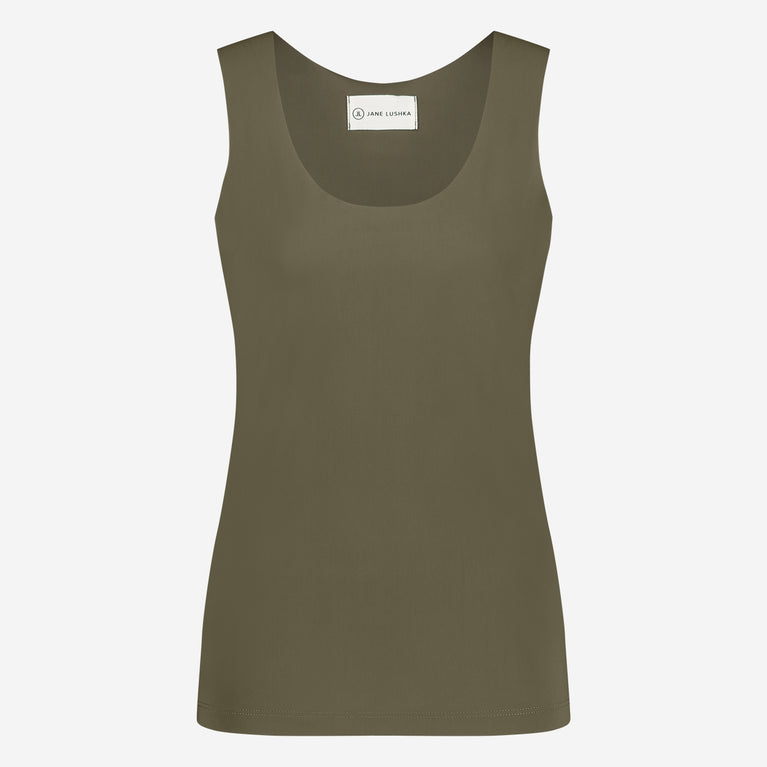 Top Jesy Easy Wear Technical Jersey | Army